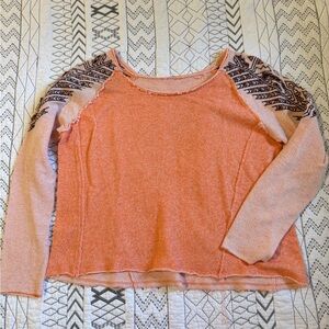 Daytrip Orange Long Sleeve Tee